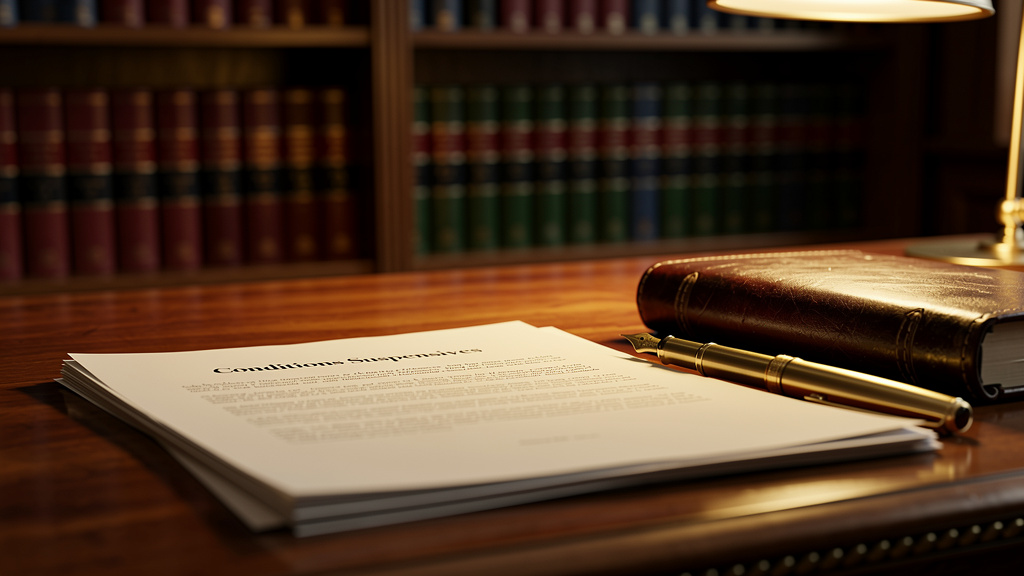 Conditions suspensives définition pour les novices en droit