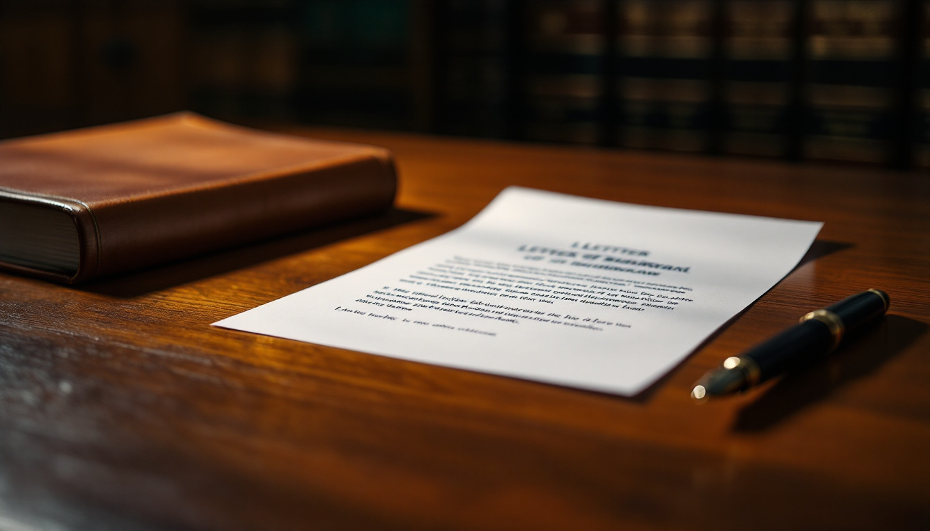 Quelles circonstances nécessitent une lettre de désistement